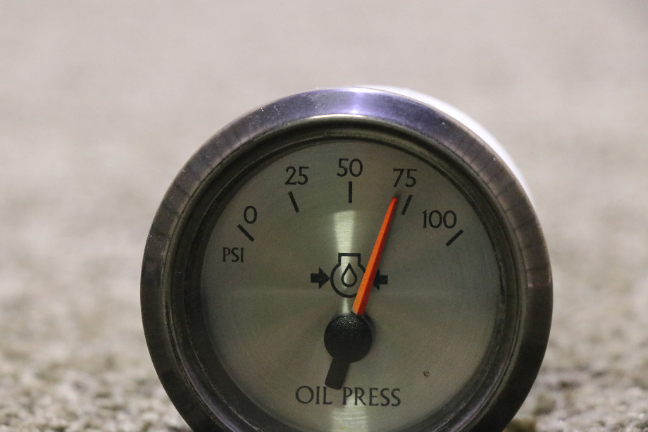USED OIL PRESS 945909 DASH GAUGE MOTORHOME PARTS FOR SALE RV Components 