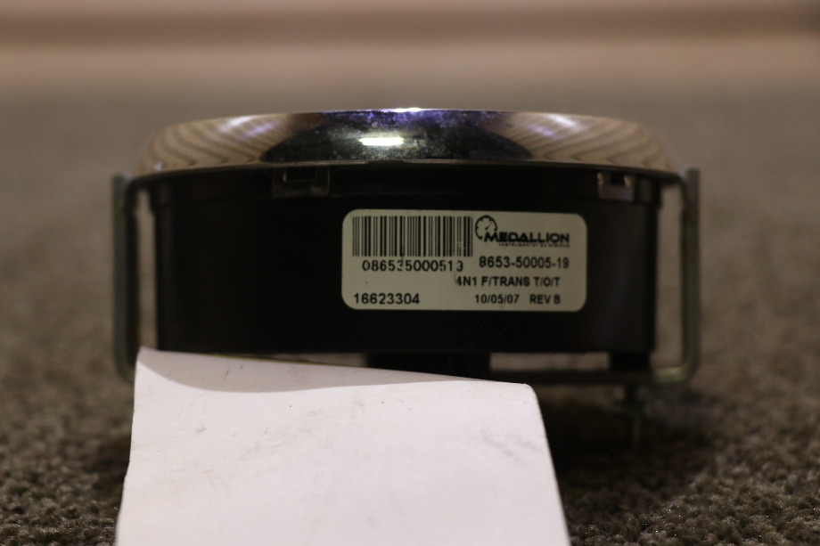 USED 8653-50005-19 FUEL / TRANS / OIL / ENG 4 IN 1 DASH GAUGE RV PARTS FOR SALE RV Components 