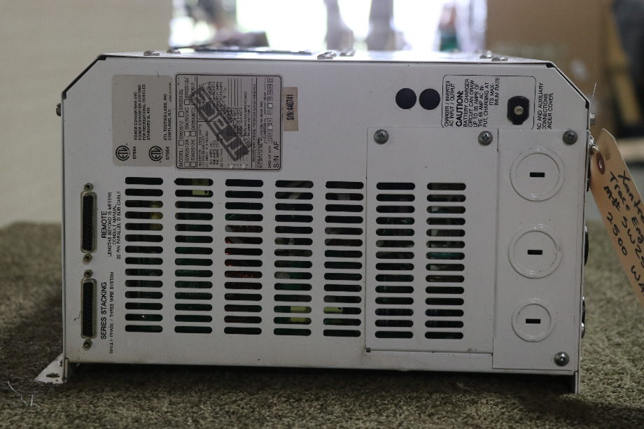 USED RV/MOTORHOME TRACE ENGINEERING SW2512MC POWER CONVERSION CENTER FOR SALE RV Components 