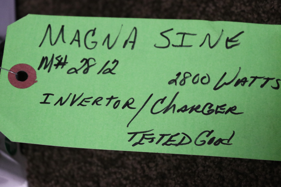 USED MAGNA SINE INVERTER CHARGER MS2812 RV PARTS FOR SALE RV Components 