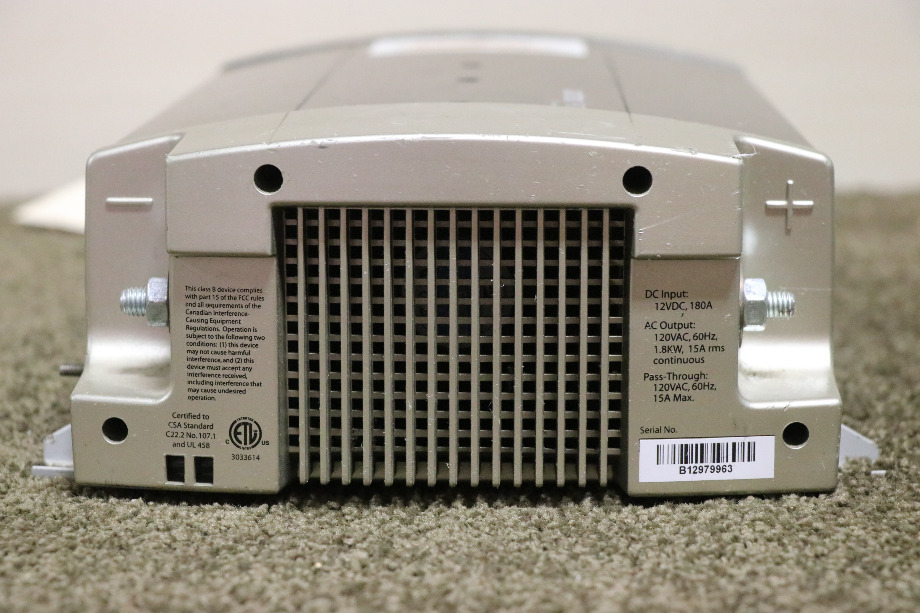 USED RV XANTREX PRO 1800 INVERTER XM1800 FOR SALE RV Components 