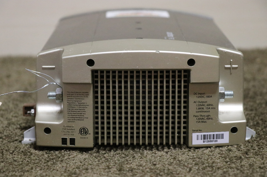 USED MOTORHOME XM1800 XANTREX PRO 1800 INVERTER FOR SALE RV Components 