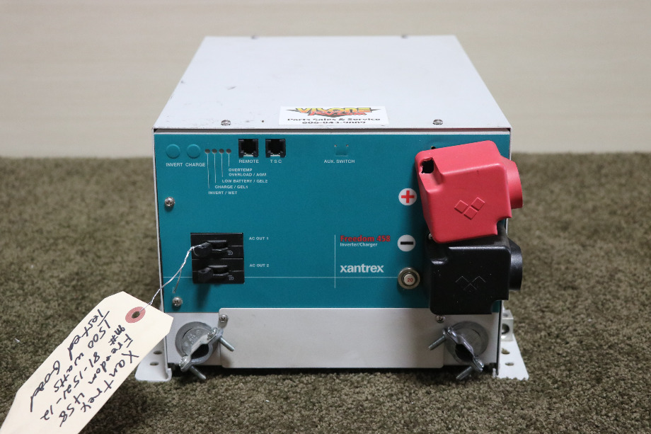 USED 81-1521-12 XANTREX FREEDOM 458 INVERTER CHARGER RV PARTS FOR SALE RV Components 