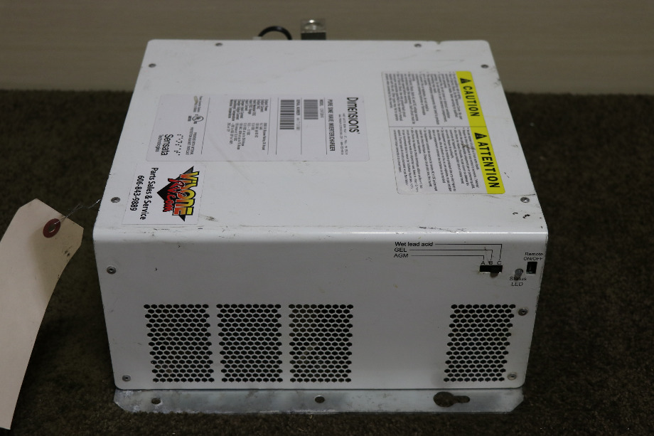 USED 12NP20HR DIMENSIONS PURE SINE WAVE INVERTER/CHARGER RV PARTS FOR SALE RV Components 