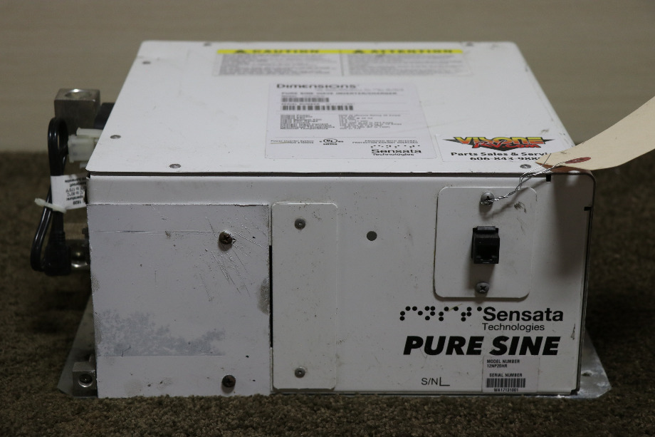 USED 12NP20HR DIMENSIONS PURE SINE WAVE INVERTER/CHARGER RV PARTS FOR SALE RV Components 