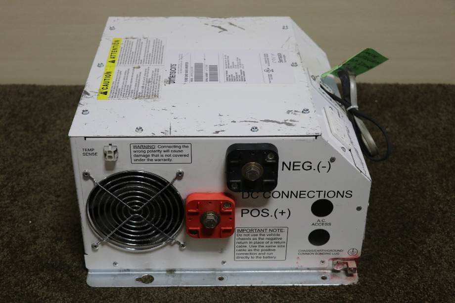 USED DIMENSIONS 24NP36G2LNQ-095 PURE SINE WAVE INVERTER MOTORHOME PARTS FOR SALE RV Components 