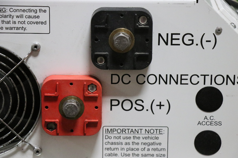 USED DIMENSIONS 24NP36G2LNQ-095 PURE SINE WAVE INVERTER MOTORHOME PARTS FOR SALE RV Components 