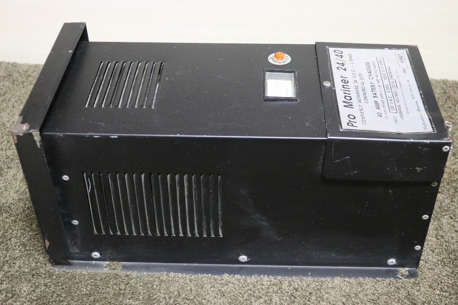 USED MOTORHOME PRO MARINER 24/40 40 AMP BATTERY CHARGER FOR SALE RV Components 