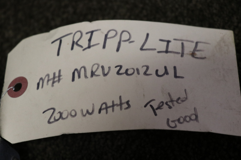 USED RV/MOTORHOME TRIPP-LITE INVERTER CHARGER MRV2012UL FOR SALE RV Components 