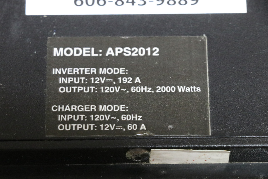 USED APS2012 TRIPP-LITE ALTERNATIVE POWER SOURCE RV PARTS FOR SALE RV Components 