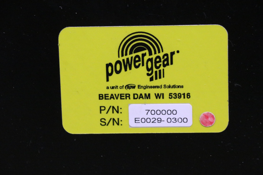 USED RV/MOTORHOME POWER GEAR BATTERY CONTROL CENTER 700000 FOR SALE RV Components 