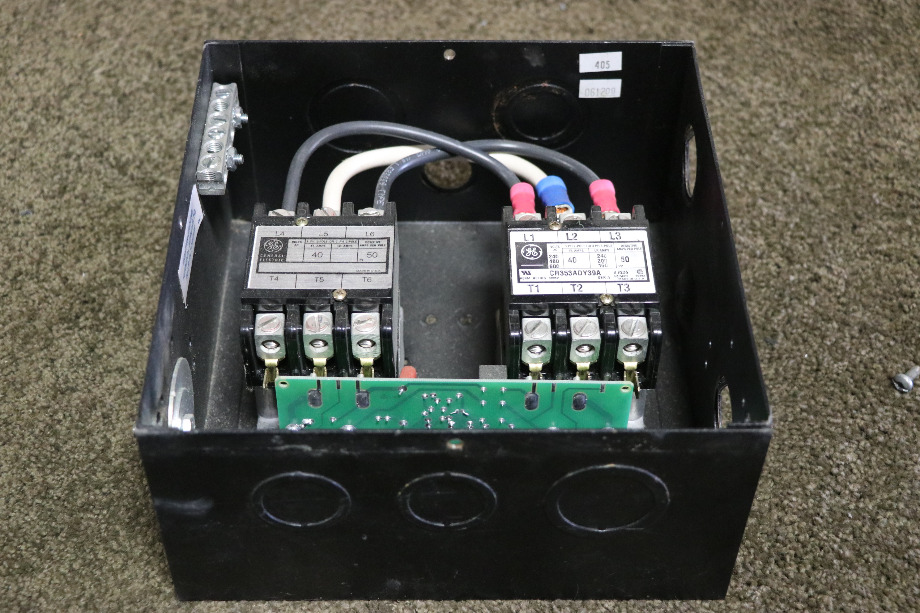 USED ESCO POWER 50 TRANSFER AUTOMATIC TRANSFER SWITCH ES50M-65N RV/MOTORHOME PARTS FOR SALE RV Components 