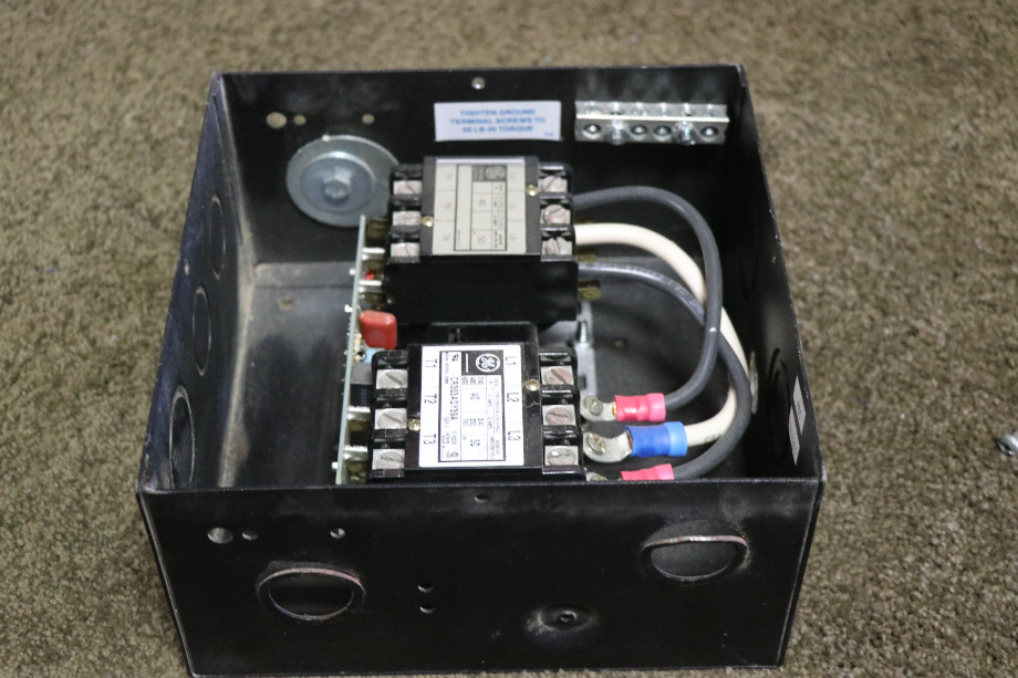 USED ESCO POWER 50 TRANSFER AUTOMATIC TRANSFER SWITCH ES50M-65N RV/MOTORHOME PARTS FOR SALE RV Components 