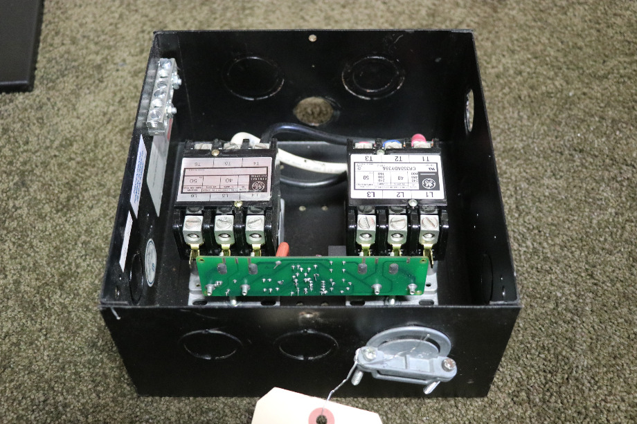 USED RV ES50M-65N ESCO POWER 50 TRANSFER AUTOMATIC TRANSFER SWITCH FOR SALE RV Components 