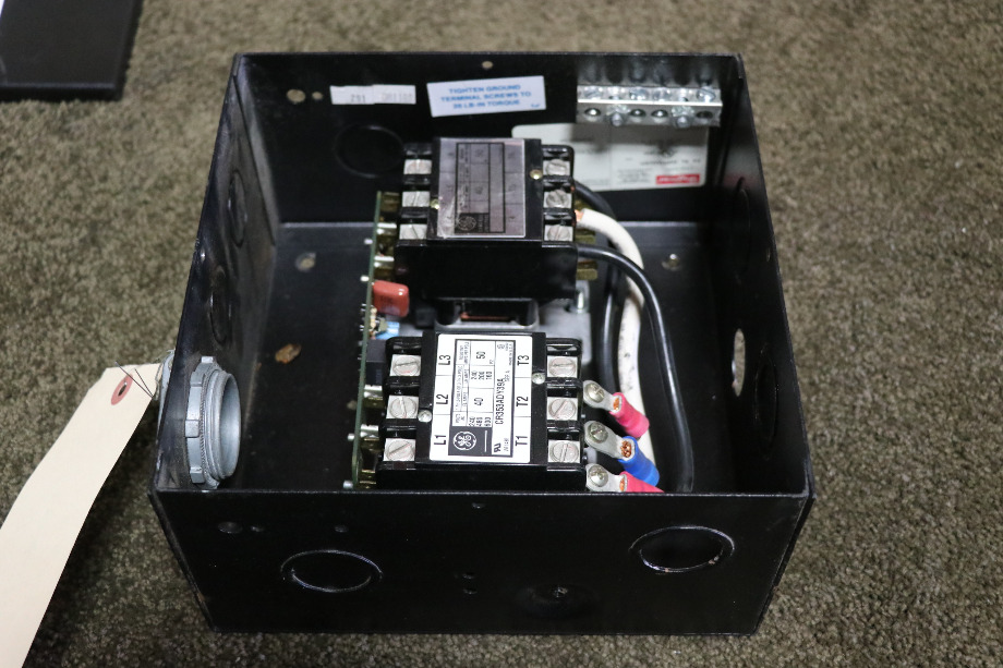 USED RV ES50M-65N ESCO POWER 50 TRANSFER AUTOMATIC TRANSFER SWITCH FOR SALE RV Components 