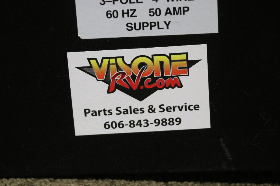 USED RV ES50M-65N ESCO POWER 50 TRANSFER AUTOMATIC TRANSFER SWITCH FOR SALE RV Components 