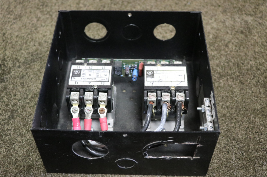 USED RV/MOTORHOME ESCO POWER 50 TRANSFER AUTOMATIC TRANSFER SWITCH ES50M-65N FOR SALE RV Components 