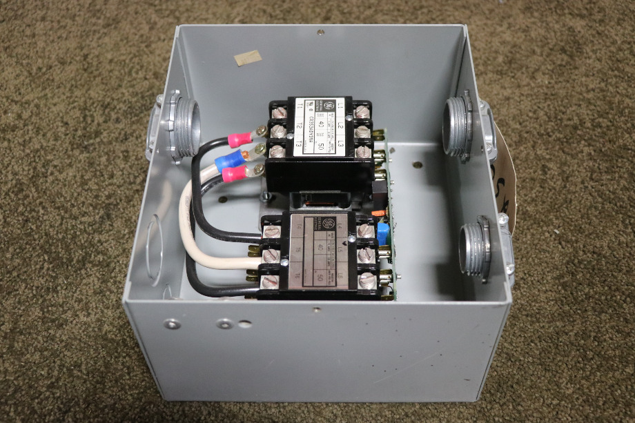 USED ESCO POWER 50 TRANSFER ES50M-65N AUTOMATIC TRANSFER SWITCH MOTORHOME PARTS FOR SALE RV Components 