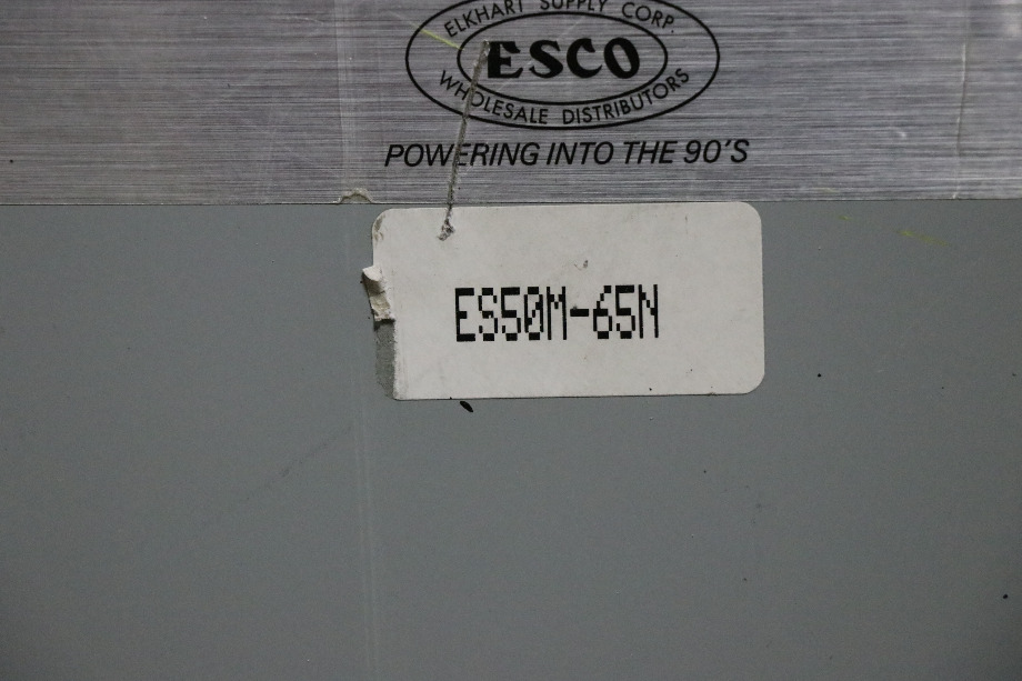 USED ESCO POWER 50 TRANSFER ES50M-65N AUTOMATIC TRANSFER SWITCH MOTORHOME PARTS FOR SALE RV Components 