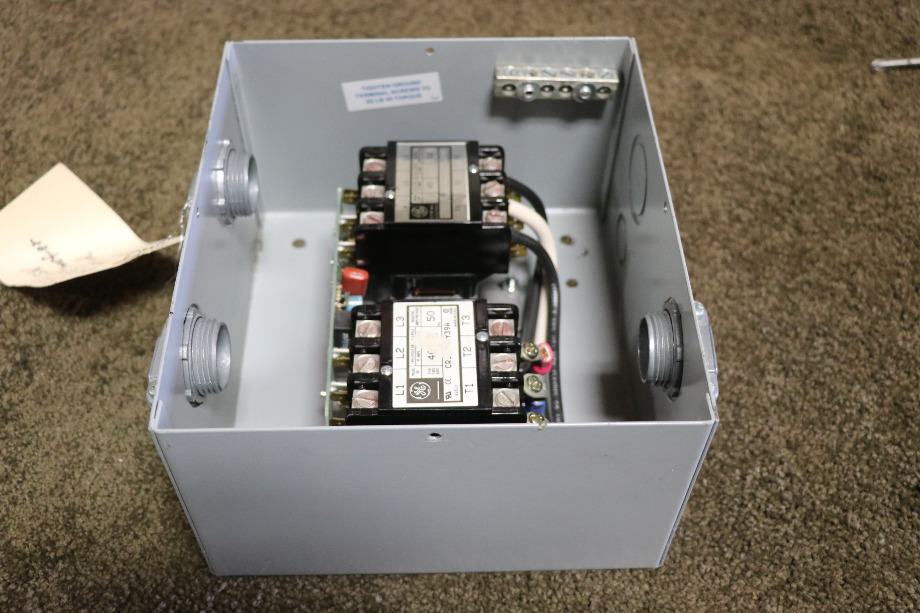 USED RV ES50M-65N ESCO POWER 50 TRANSFER AUTOMATIC TRANSFER SWITCH FOR SALE RV Components 