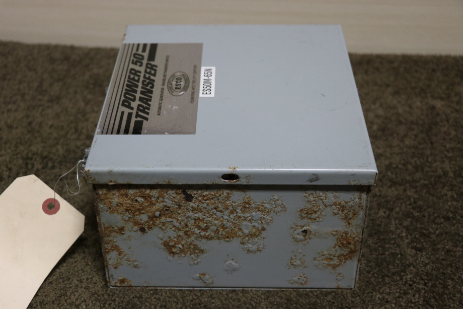 USED MOTORHOME ESCO POWER 50 TRANSFER ES50M-65N AUTOMATIC TRANSFER SWITCH FOR SALE RV Components 