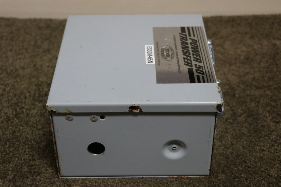 USED MOTORHOME ESCO POWER 50 TRANSFER ES50M-65N AUTOMATIC TRANSFER SWITCH FOR SALE RV Components 