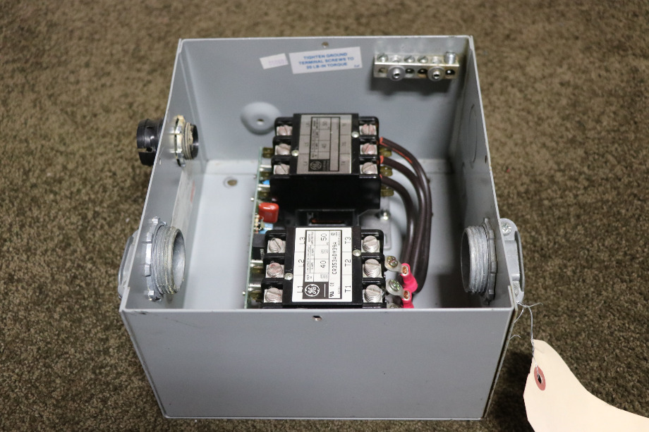 USED ESCO POWER 50 TRANSFER AUTOMATIC TRANSFER SWITCH ES50M-65N RV/MOTORHOME PARTS FOR SALE RV Components 