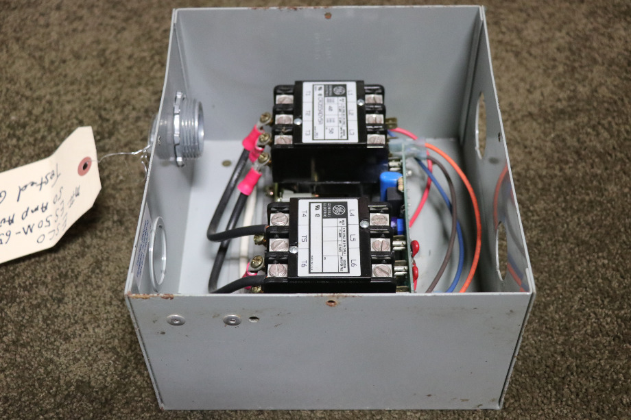 USED MOTORHOME ESCO POWER 50 TRANSFER ES50M-65N AUTOMATIC TRANSFER SWITCH FOR SALE RV Components 