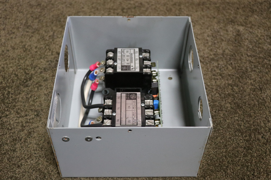 USED RV/MOTORHOME ESCO POWER 50 TRANSFER AUTOMATIC TRANSFER SWITCH ES50M-65N FOR SALE RV Components 