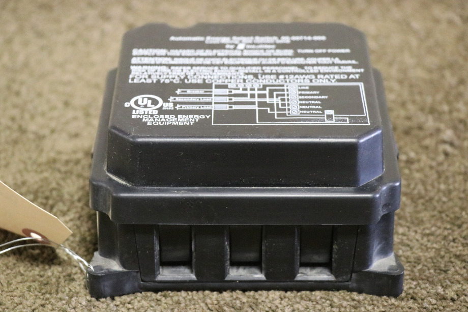 USED 00-00714-000 INTELLITEC AUTOMATIC ENERGY SELECT SWITCH RV PARTS FOR SALE RV Components 