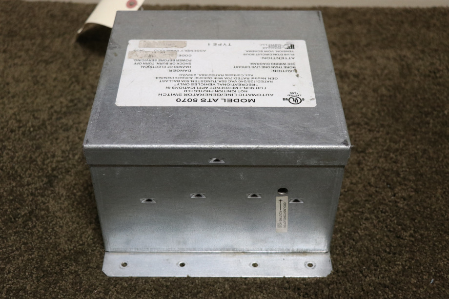 USED RV/MOTORHOME PARALLAX POWER SUPPLY AUTO LINE/GEN SWITCH ATS 5070 FOR SALE RV Components 