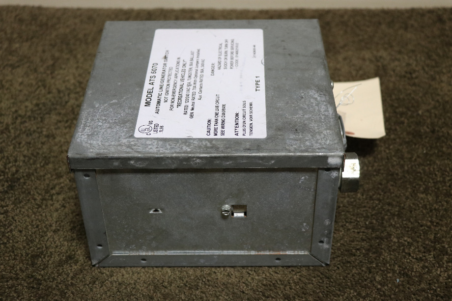 USED MOTORHOME ATS 5070 AUTOMATIC LINE/GENERATOR SWITCH FOR SALE RV Components 