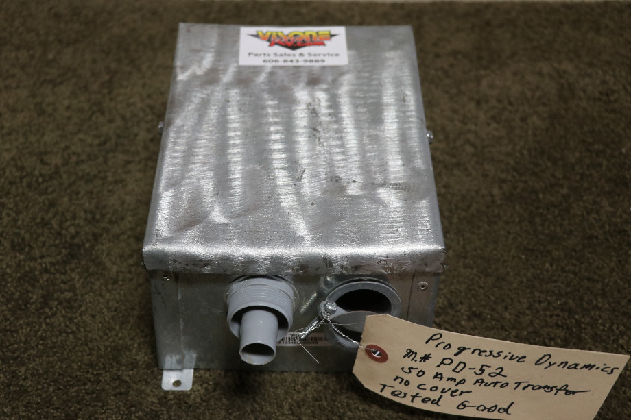 USED RV/MOTORHOME PROGRESSIVE DYNAMICS AUTO TRANSFER SWITCH PD-52 FOR SALE RV Components 