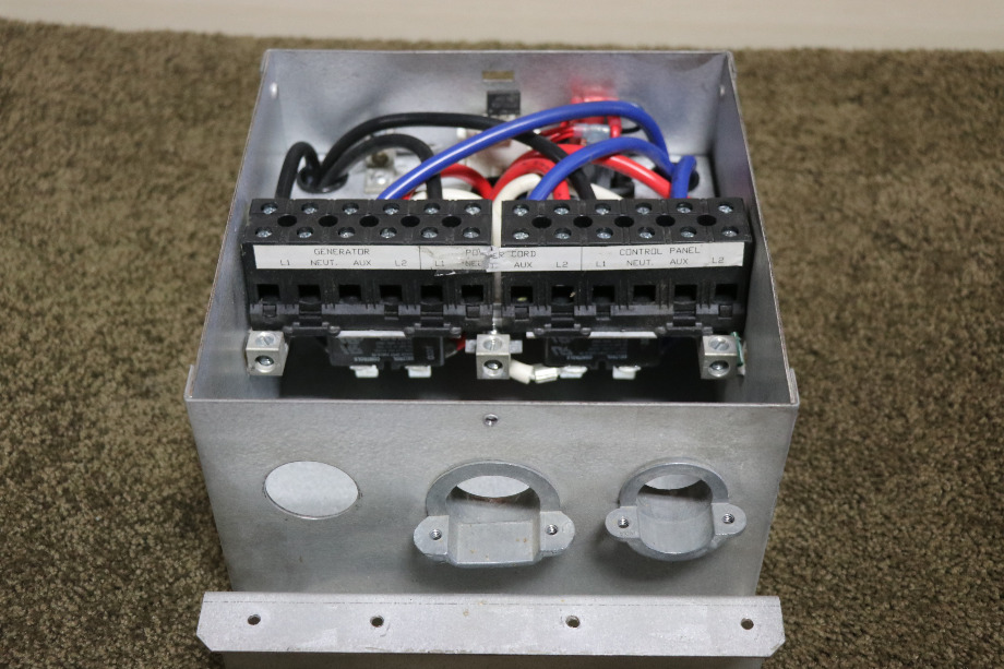 USED RV/MOTORHOME PARALLAX POWER COMPONENTS AUTO LINE/GEN SWITCH ATS 5070 FOR SALE RV Components 