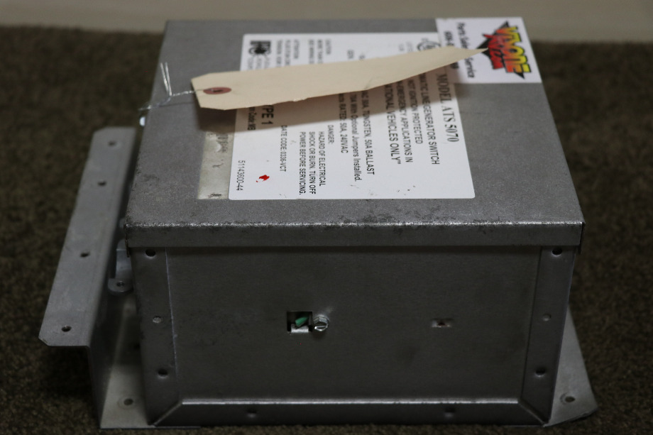 USED RV/MOTORHOME PARALLAX POWER COMPONENTS AUTO LINE/GEN SWITCH ATS 5070 FOR SALE RV Components 