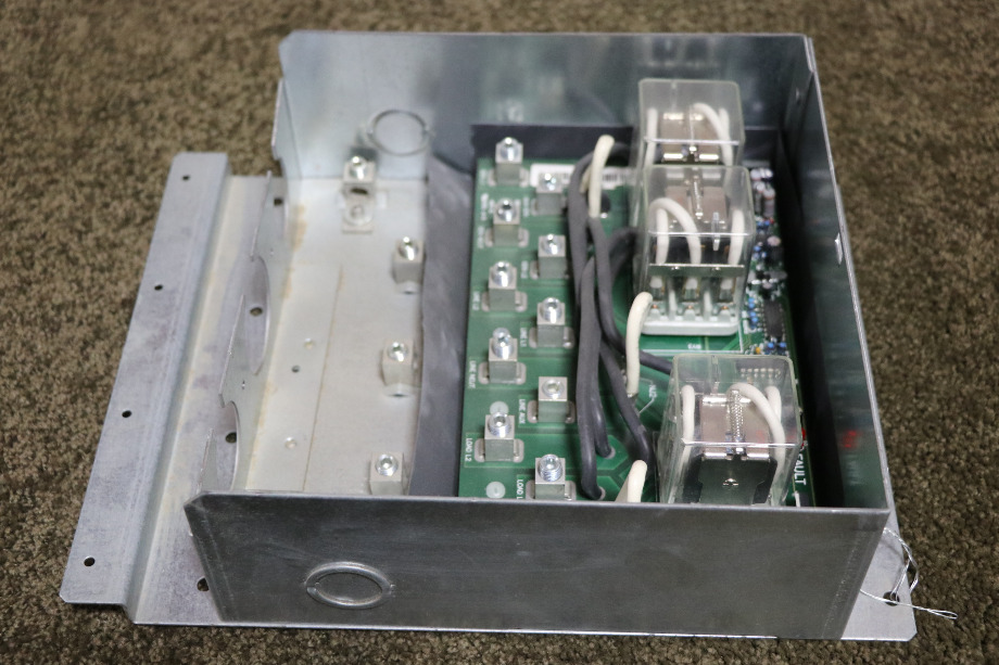 USED RV/MOTORHOME PARALLAX POWER SUPPLY AUTO LINE/GEN SWITCH ATS 501 FOR SALE RV Components 