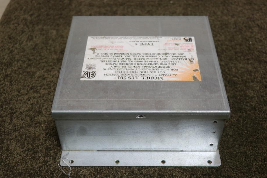 USED RV/MOTORHOME PARALLAX POWER SUPPLY AUTO LINE/GEN SWITCH ATS 501 FOR SALE RV Components 