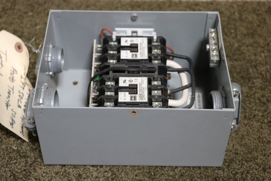 USED LYGHT POWER SYSTEMS LPT 50CA AUTOMATIC TRANSFER SWITCH MOTORHOME PARTS FOR SALE RV Components 