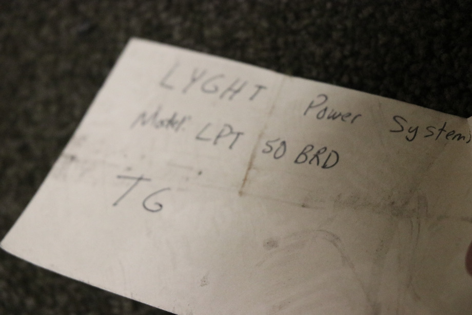 USED RV/MOTORHOME LYGHT POWER SYSTEMS AUTOMATIC TRANSFER SWITCH LPT50BRD FOR SALE RV Components 