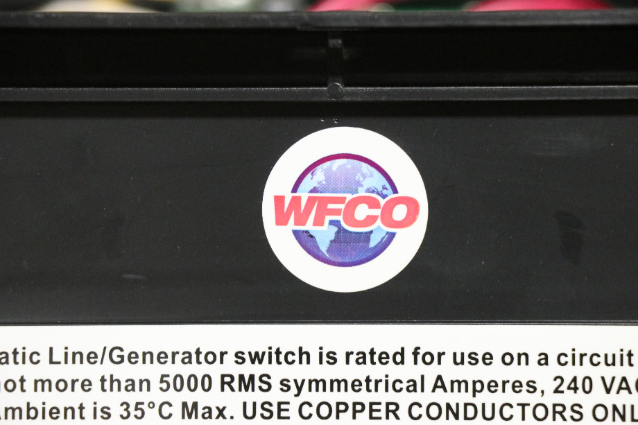 USED WF-T57-R WFCO AUTOMATIC TRANSFER SWITCH RV PARTS FOR SALE RV Components 