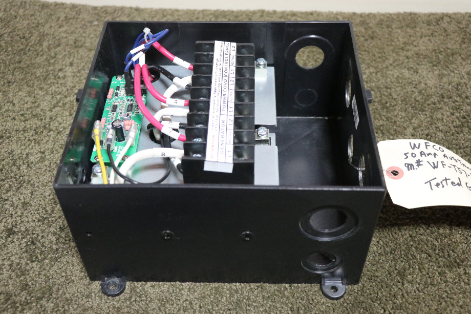 USED WF-T57-R WFCO AUTOMATIC TRANSFER SWITCH RV PARTS FOR SALE RV Components 