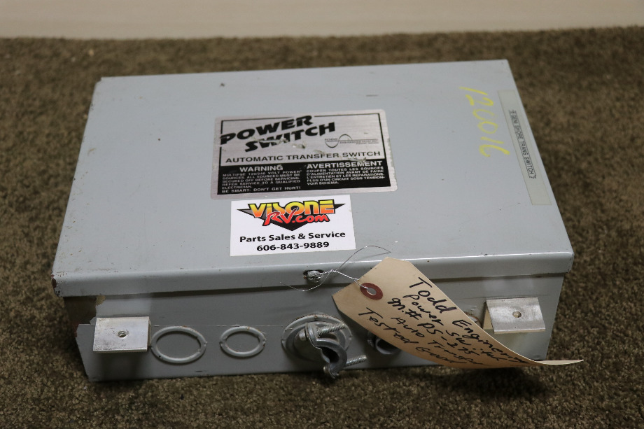 USED POWER SWITCH PS-275 AUTOMATIC TRANSFER SWITCH MOTORHOME PARTS FOR SALE RV Components 