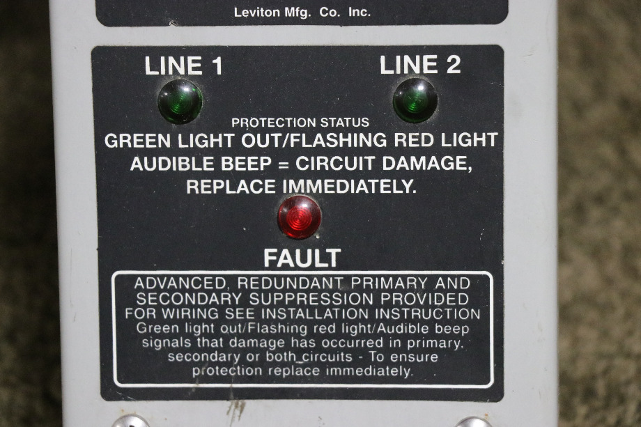 USED MOTORHOME AUTO TRANSFER SWITCH ES50M-65N WITH VOLTAGE SURGE SUPPRESSOR FOR SALE RV Components 