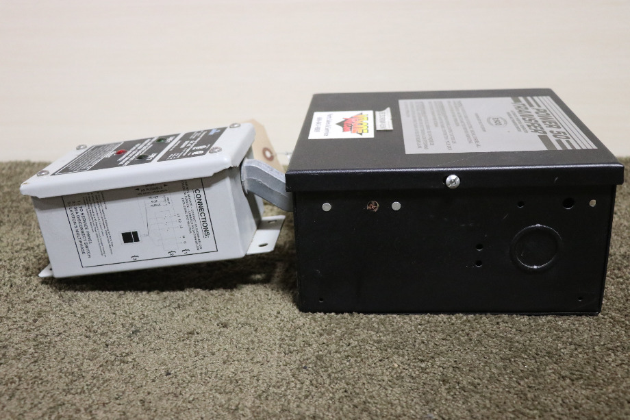 USED MOTORHOME AUTO TRANSFER SWITCH ES50M-65N WITH VOLTAGE SURGE SUPPRESSOR FOR SALE RV Components 