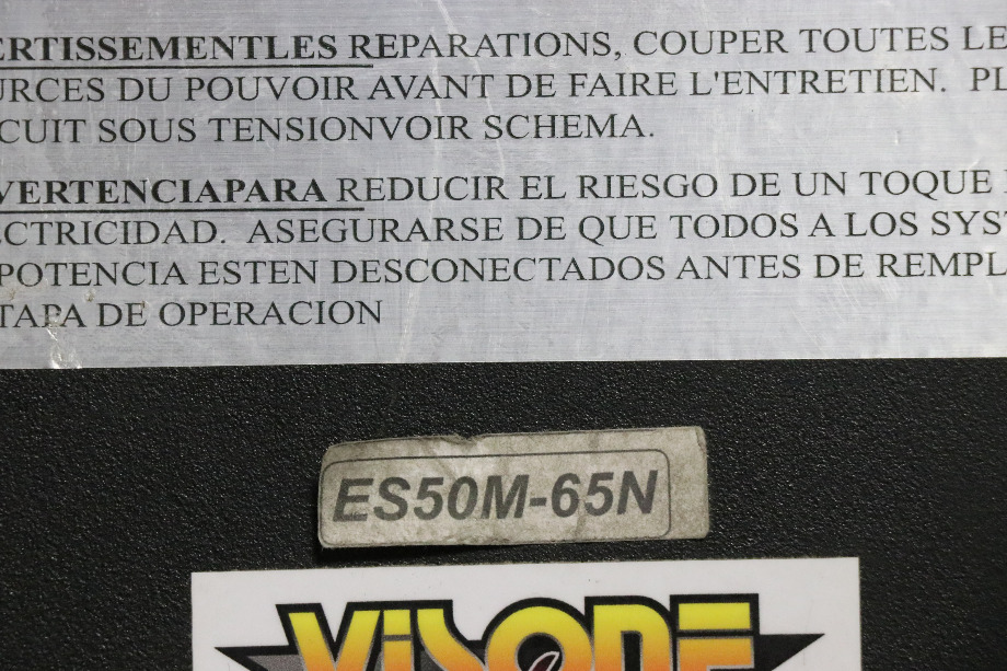 USED MOTORHOME AUTO TRANSFER SWITCH ES50M-65N WITH VOLTAGE SURGE SUPPRESSOR FOR SALE RV Components 