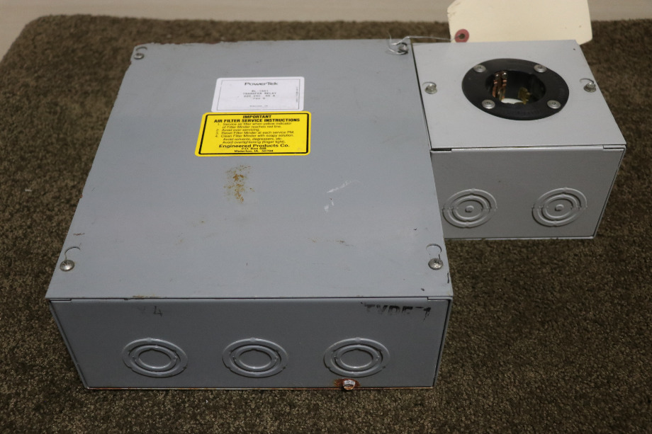 USED RV/MOTORHOME POWERTEK TRANSFER RELAY RL-1501 FOR SALE RV Components 