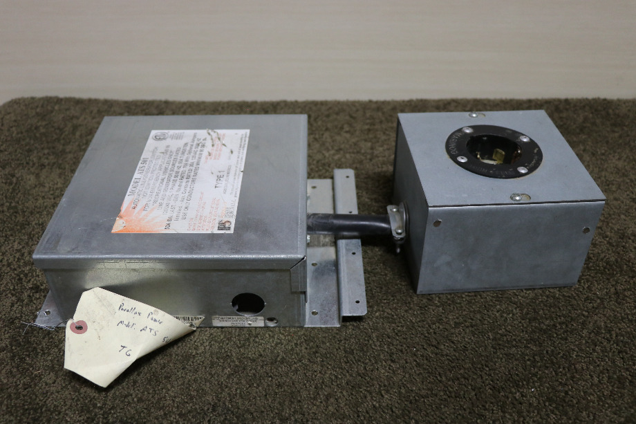 USED ATS 501 PARALLAX AUTO LINE/GEN SWITCH RV PARTS FOR SALE RV Components 