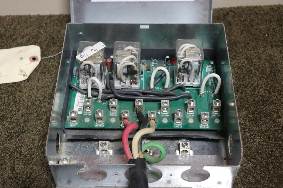 USED ATS 501 PARALLAX AUTO LINE/GEN SWITCH RV PARTS FOR SALE RV Components 