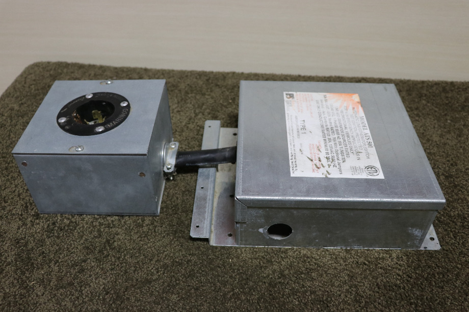 USED ATS 501 PARALLAX AUTO LINE/GEN SWITCH RV PARTS FOR SALE RV Components 