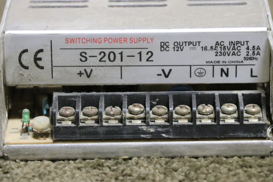 USED MOTORHOME 12V SWITCHING POWER SUPPLY FOR SALE RV Components 